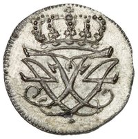 1 Skilling Danske obverse