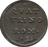 1 Quattrino reverse