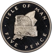 5 Pence reverse