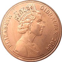 2 Pence obverse