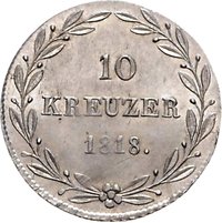 10 Kreuzers reverse