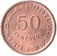 50 Centavos reverse