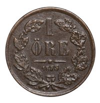 1 Öre reverse