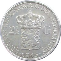 2½ Gulden reverse
