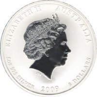 8 Dollars obverse