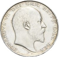 ½ Crown obverse