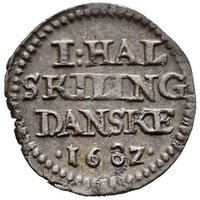 ½ Skilling reverse